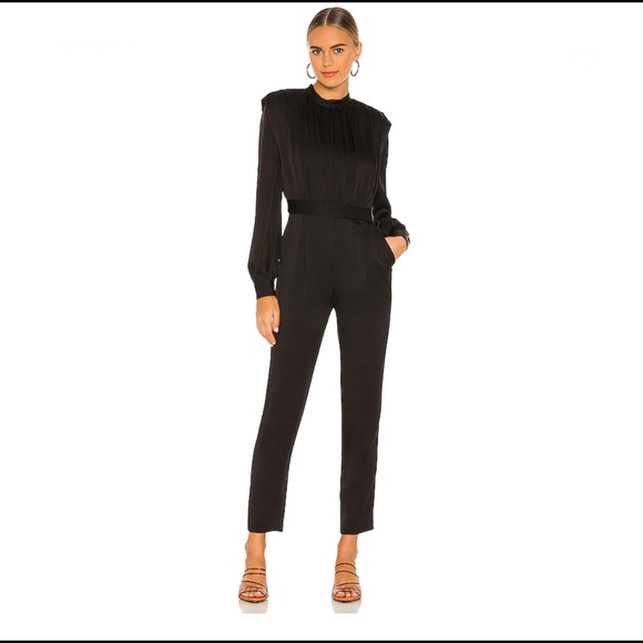 Veronica Beard Pants - Veronica Beard Kavia Jumpsuit in Black 4